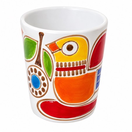 Handmade ceramic Glass Strombolicchio de simone pottery Handmade ceramic Glass Strombolicchio de simone pottery
